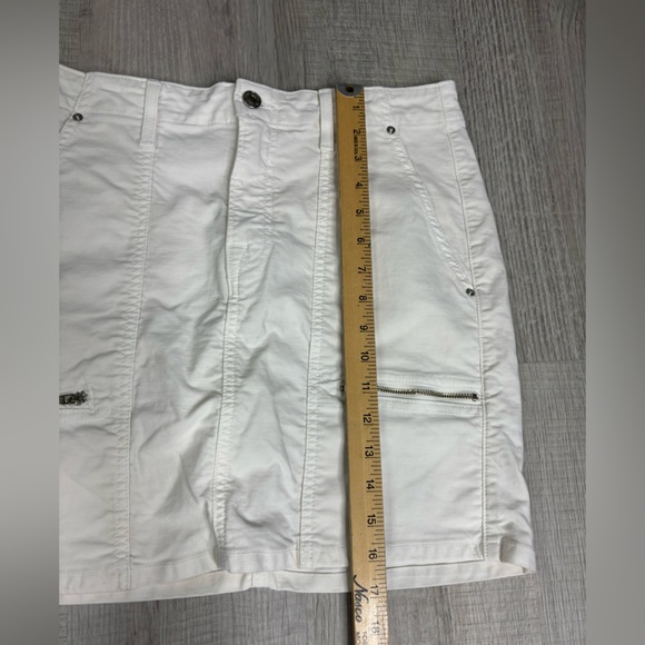 White GRLFRND Denim Ariana Skirt Size 28 - Picture 6 of 6